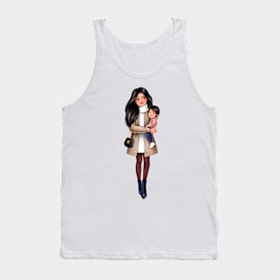 Mother with son Tank Top